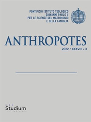 cover image of Anthropotes 2022 / XXXVIII / 3